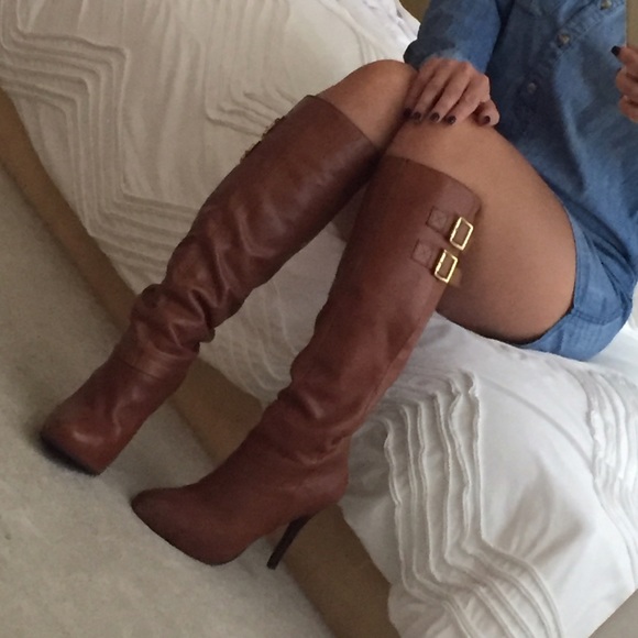 Steve Madden Cognac Boots