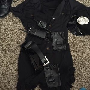 Halloween cop costume