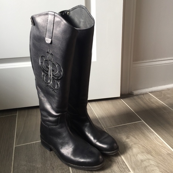 frye embroidered boots