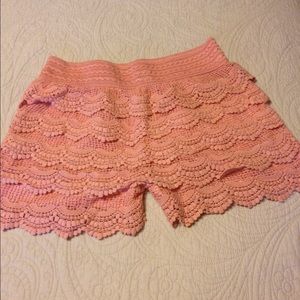 Lace shorts