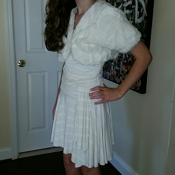 Girls Dress and Wrap