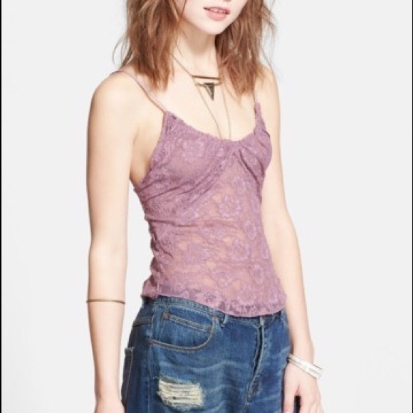 ⭐️Free People Lace Camisole size large