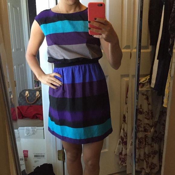 Purple LOFT dress