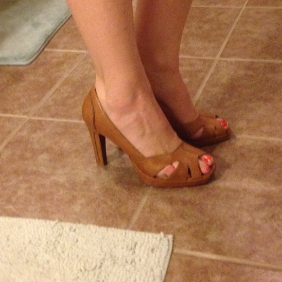 Michael Kors all leather heels. Price firm!