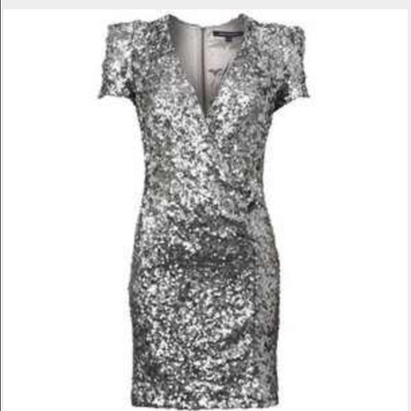 Silver sequins dress (never worn)