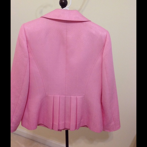 Pink classic styled suit