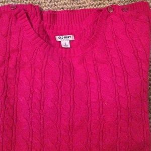 Old Navy Hot Pink Sweater