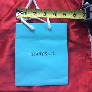 Tiny Tiffany shopping bag