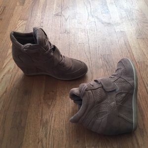 Sneakers wedge shoes