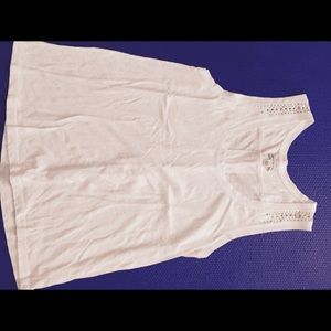 White tank top