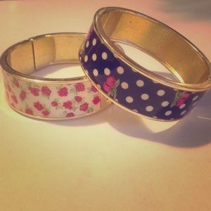 Two bracelets. Roses and cherries