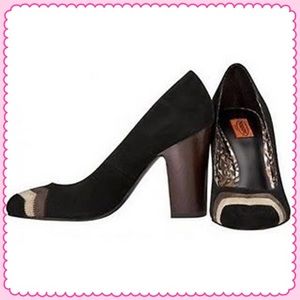 MISSONI FOR TARGET SUEDE CHEVRON HEELS