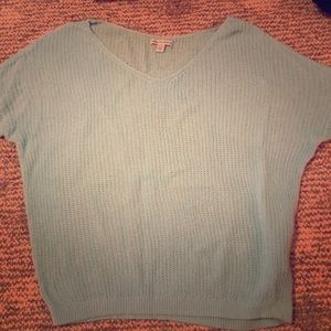 Long sleeve Aqua sweater