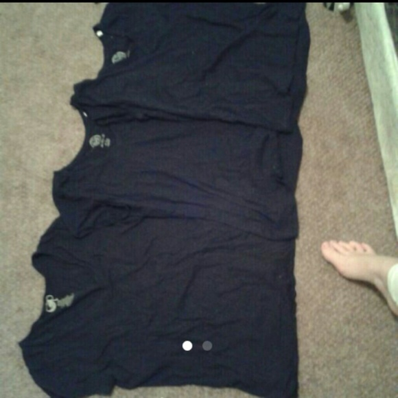 Bundle of three black shirts