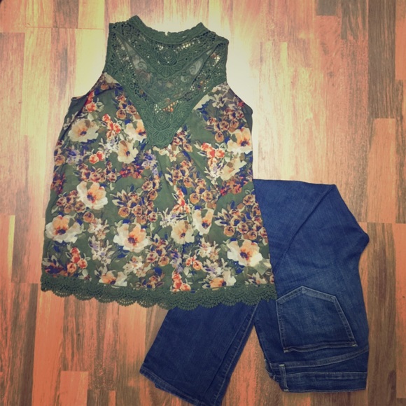 Nine West vintage collection lace blouse for fall - Picture 1 of 4