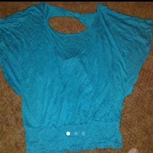 NWT  Blue Blouse