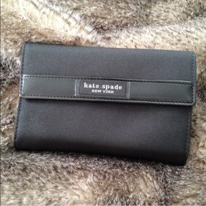 Kate Spade classic black wallet