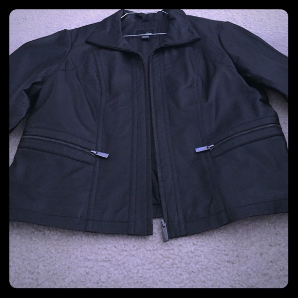 Black Leather Coat