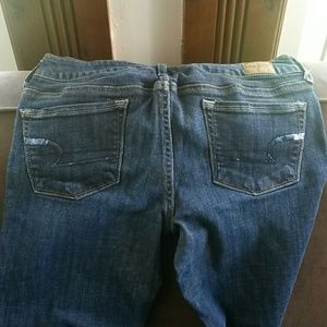 American eagle skinny kick jeans