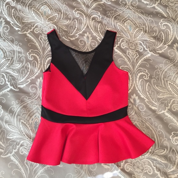 Clay Tops - Peplum top