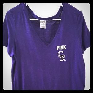 VS PINK Baseball tee