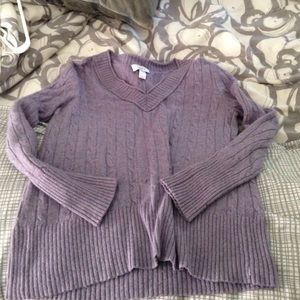 Purple Loft sweater