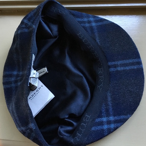 Authentic Burberry Charcoal Hat