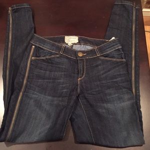 Current/Elliott Side Zip Jeans