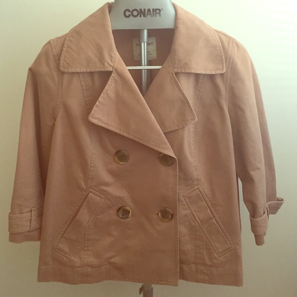 NEW* Old Navy Mocha Denim Jacket 3/4 Sleeve.