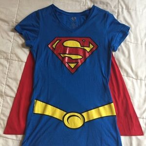 Superwoman/Supergirl T-shirt for Halloween