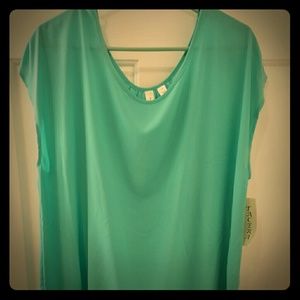 Teal Blouse