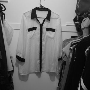 The Limited chiffon blouse