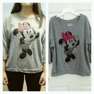 Minnie Mouse Mid Sleeve Shirt