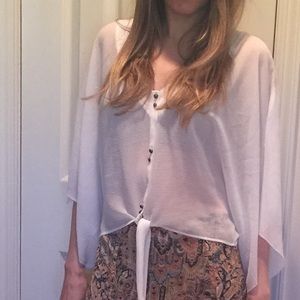 dolce vita sheer top size small
