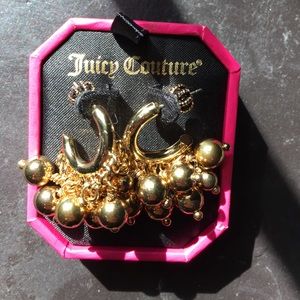 Never been worn Juicy Couture earrings