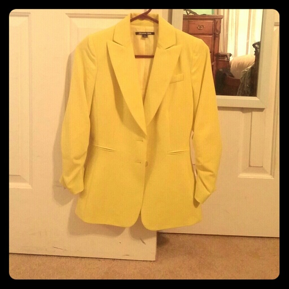 Yellow Blazer