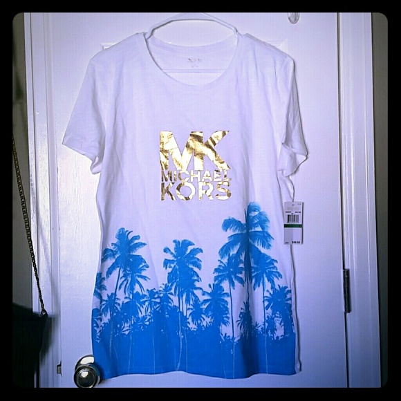 MICHAEL Michael Kors Tops - FLASH SALE!!! NWT Michael kors beachy tee