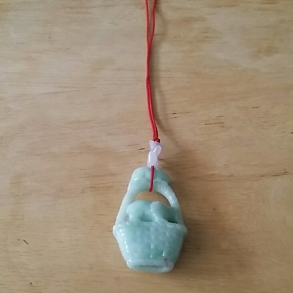 Jade necklace from China