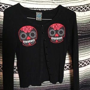 Skull cardigan