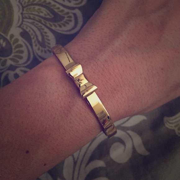 kate spade Jewelry - Kate spade gold bow bracelet