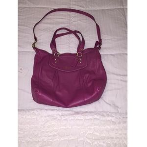 Coach Ashley leather purse.