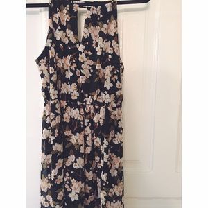 Floral Slit Maxi Dress