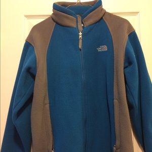 North face zip up.