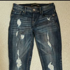 Express Cropped Legging Jeans Size 2