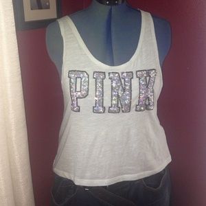 Pink tank top