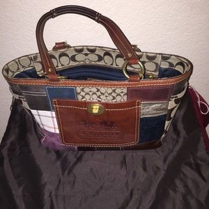 Coach patch bag