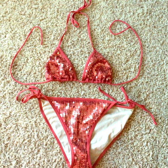 Victoria's Secret Other - Victoria secret red sequence bikini