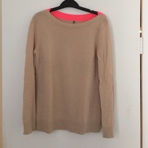 Light pink and hot pink Gap sweater- Small
