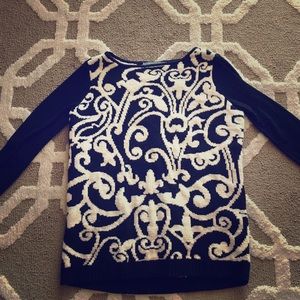 Catherine Maladrino Printed Sweater