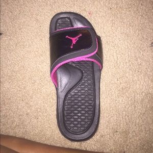 Pink Jordan Slide